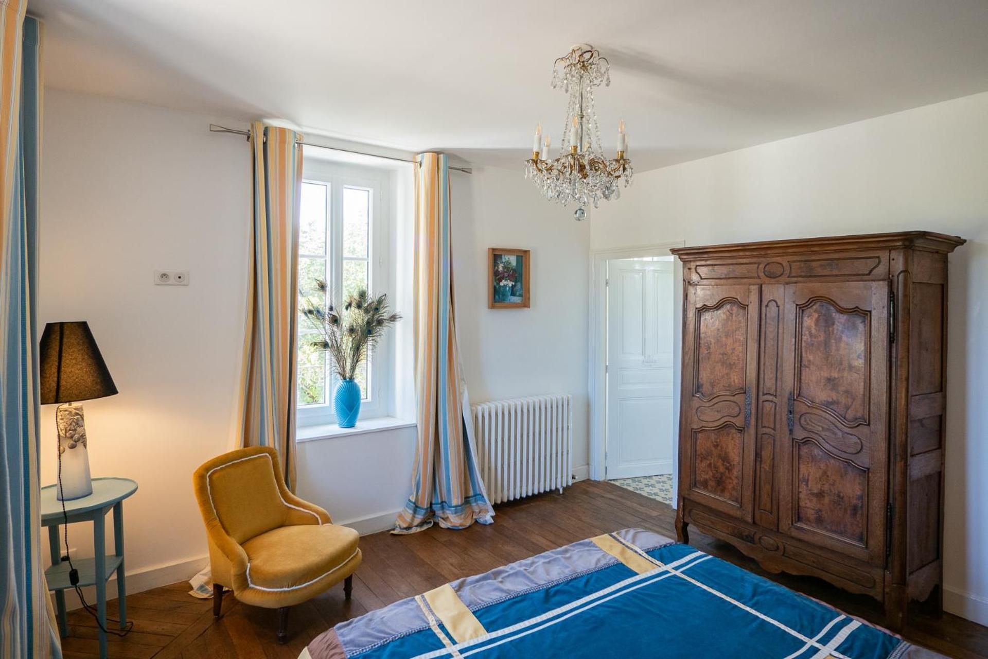 مبيت وإفطار La Vernelle Manoir Du Val Fouzon - Beauval المظهر الخارجي الصورة