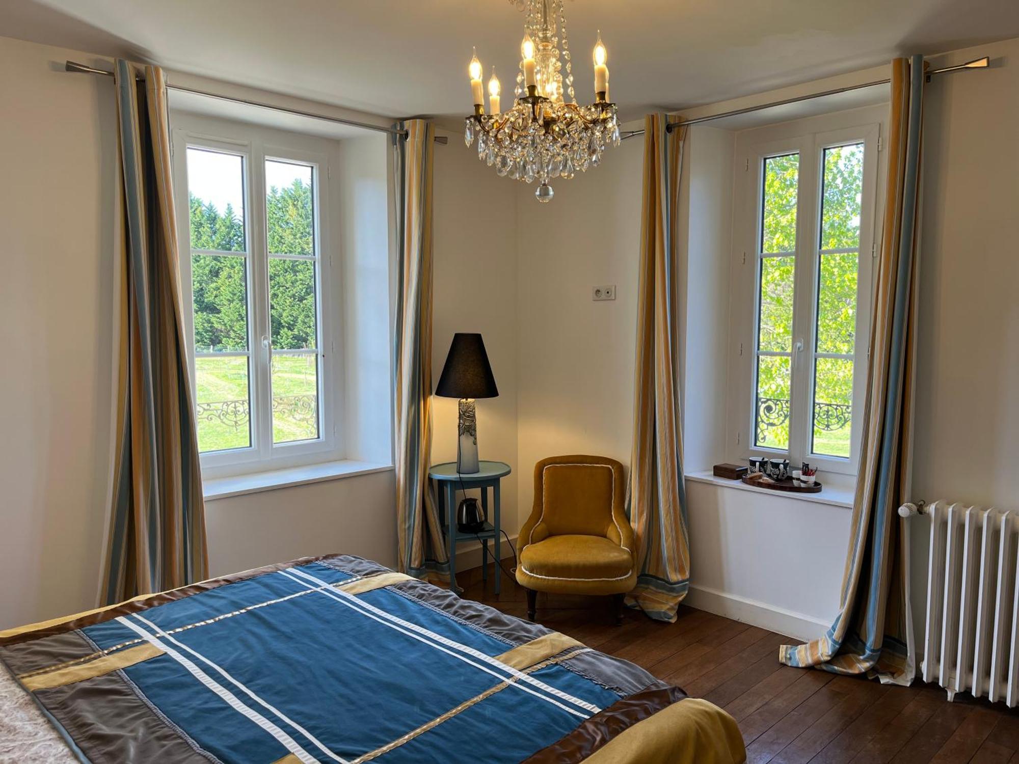 مبيت وإفطار La Vernelle Manoir Du Val Fouzon - Beauval المظهر الخارجي الصورة